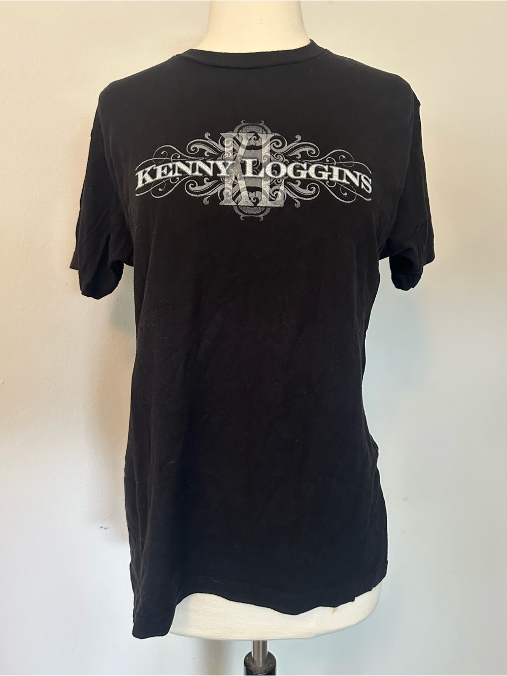 Black Short Sleeve Kenny loggins